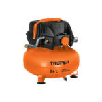 Compresor libre de aceite, 24Lt, 2-2/3hp