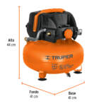 Compresor libre de aceite, 24Lt, 2-2/3hp - Image 3
