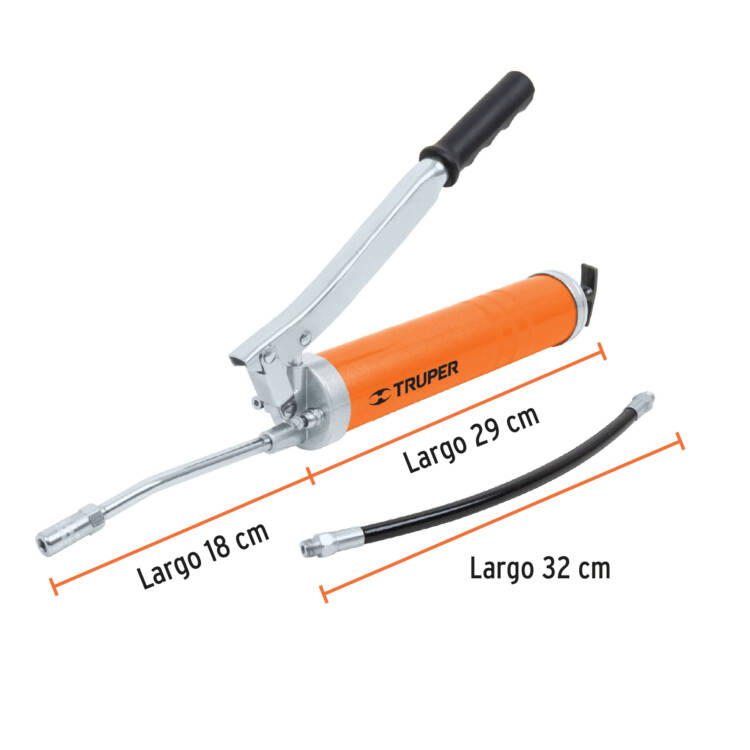 Inyectora de grasa 14 oz, 10000 PSI con grip antiderrapante - Image 2
