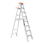 Escalera de tijera tipo II 7 peldaños y bandeja