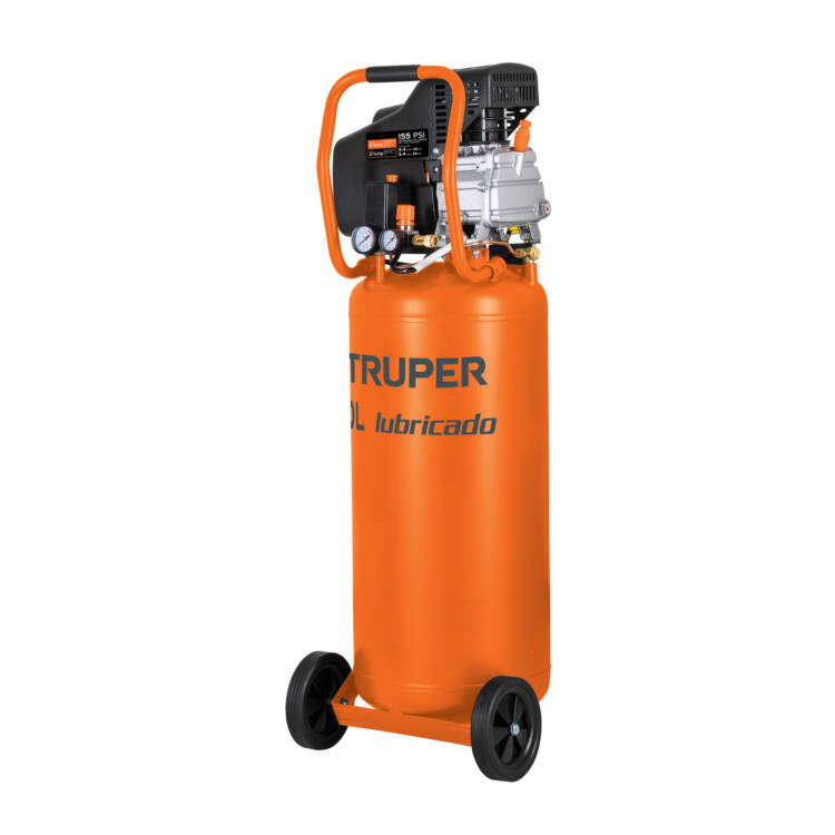 Compresor lubricado, 80L, 3 - 1/2HP, vertical