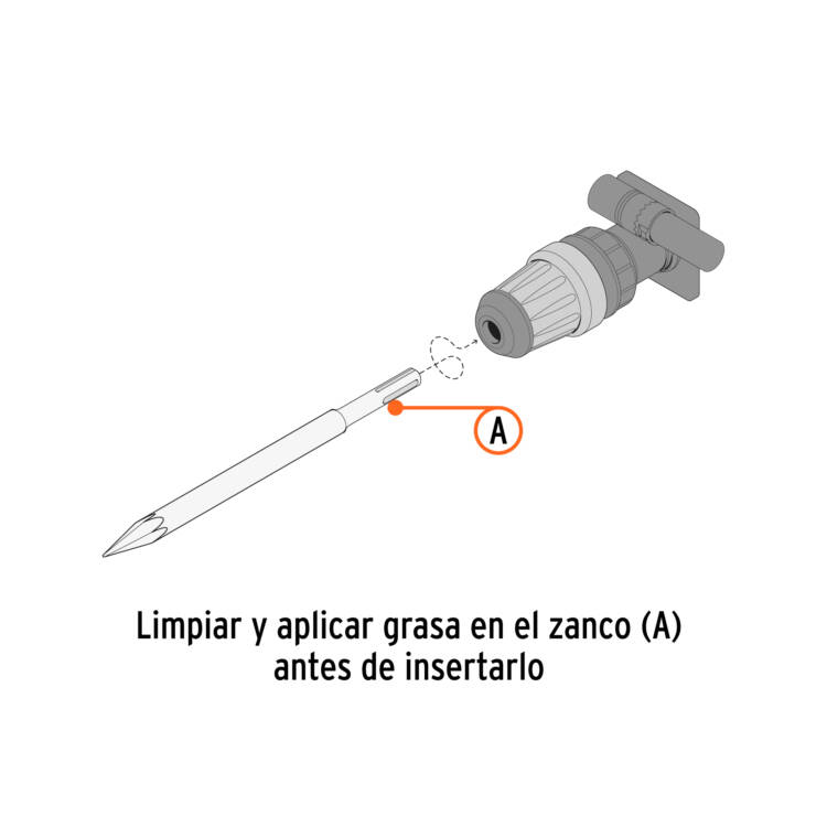 Juego de 15 brocas y cinceles SDS plus en estuche - Image 2