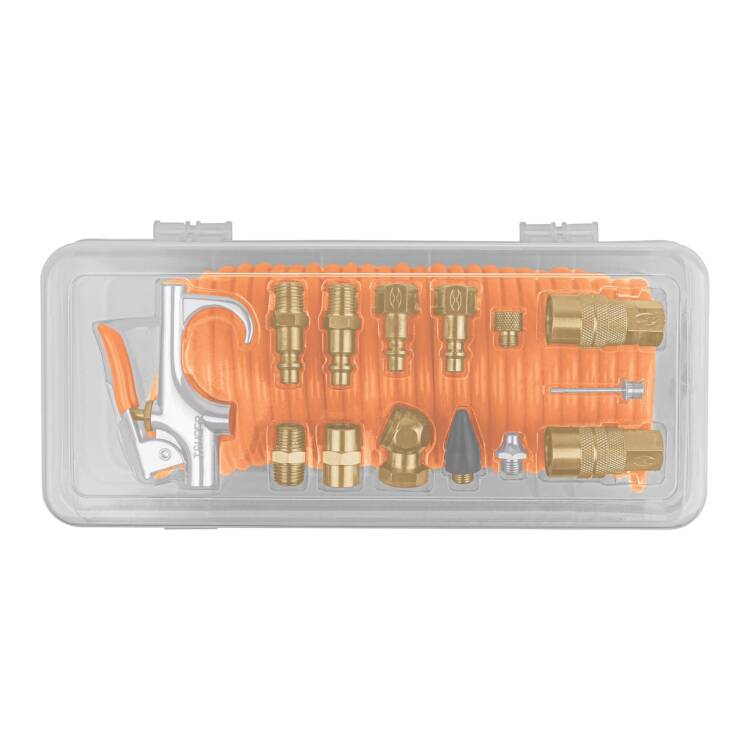 Juego de 15 accesorios neumáticos, cuerda 1/4" NPT - Image 3