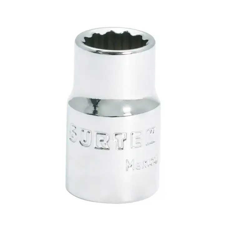 Dado cuadrante de 3/8", 12 puntas, 11 mm Surtek