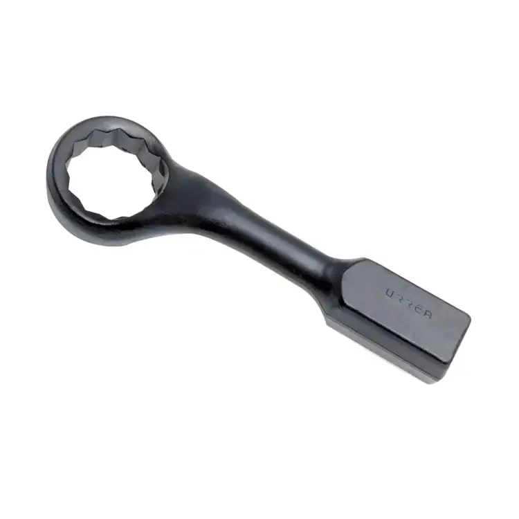 Llave de golpe acodada fosfatizada en pulgadas, 12 puntas, 1-13/16" Urrea