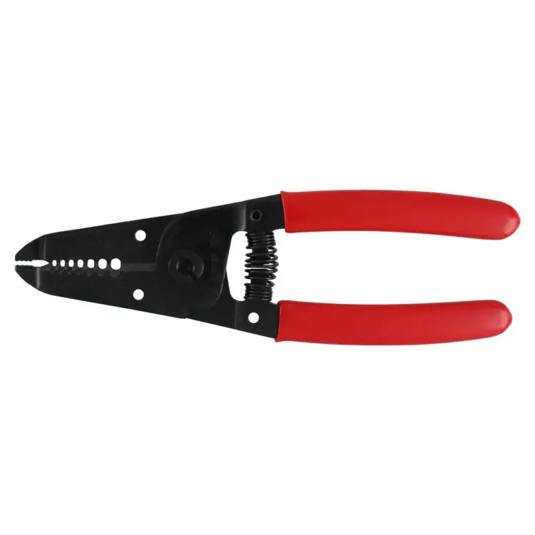 Pinza pelacable con mango air cushion 10-20 AWG de 6-3/4" alta palanca con seguro Urrea - Image 4